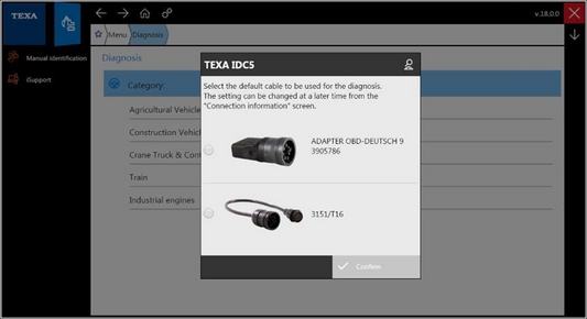 TEXA Off-Highway Version 18.0 Release