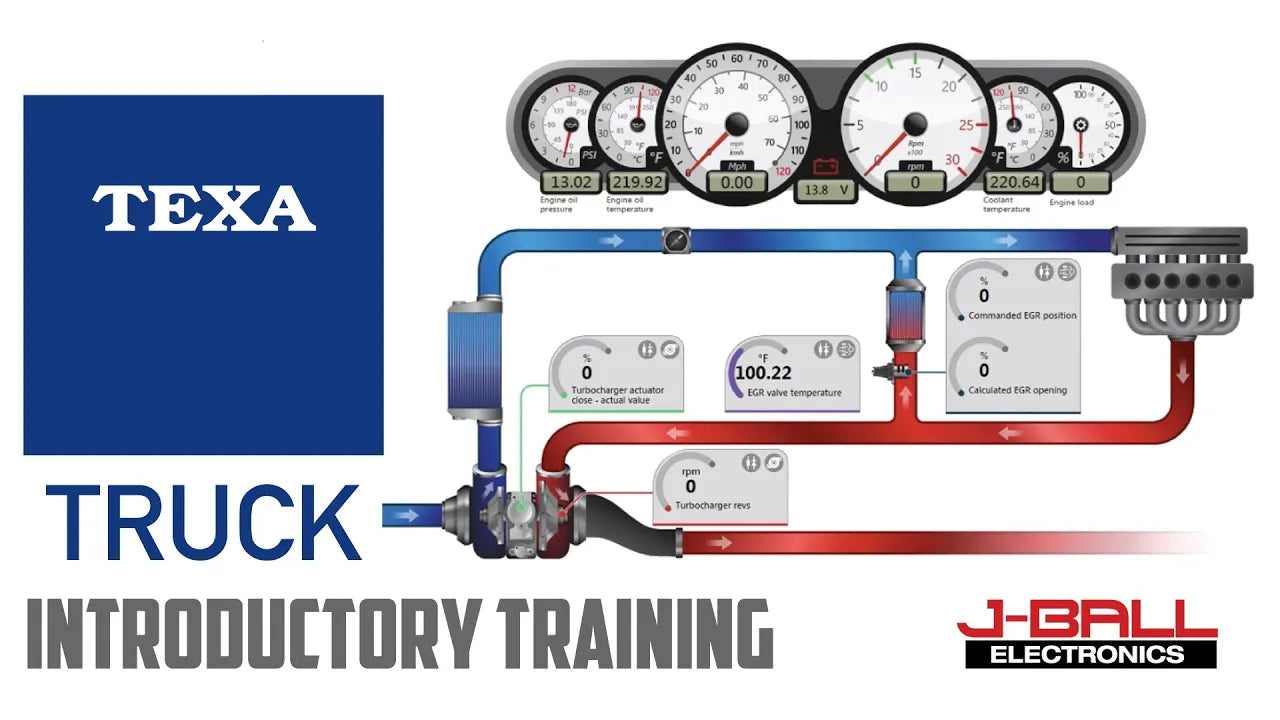 Texa Powertrain TEXA Truck Introductory Training Video – J-Ball Electronics