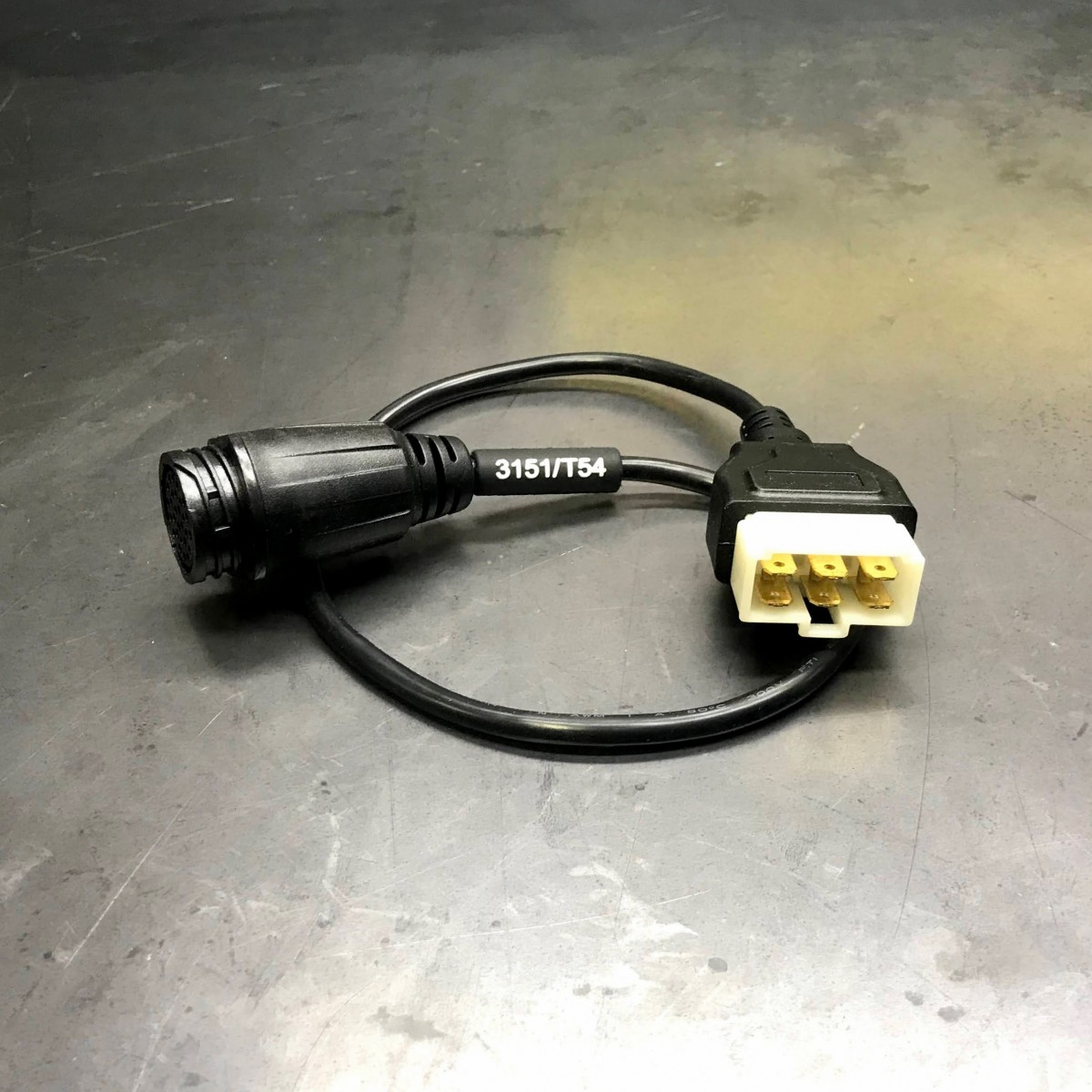 OBD2 Female to HITACHI-6-pin Cable, Diagnostic Connector